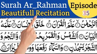 Surah Rahman Epi_35 | Surah Mulk | Aayat Al Kursi | Wazifa For Surah Rahman | Best Recitation