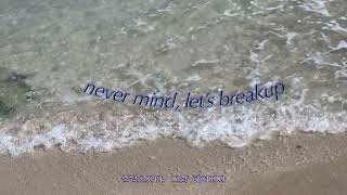 LANY - nevermind, let's break up [가사/해석]
