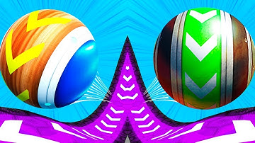 Rolling Ball Sky Escape vs Going Balls Vs Action Balls