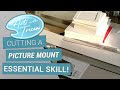 Cutting a picture mount