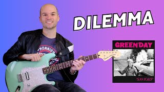 "Dilemma" Green Day GUITAR LESSON (w/TAB!)