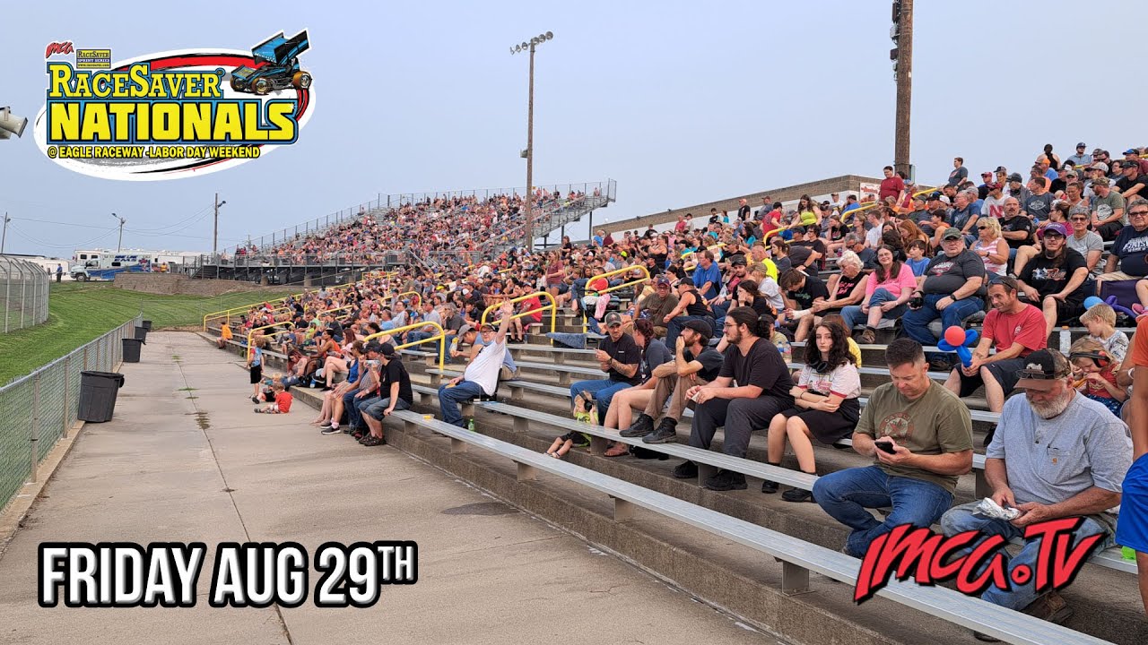 13-й ежегодный национальный чемпионат RaceSaver | Eagle Raceway | Прямая трансляция | 29 августа ...