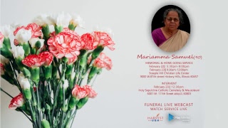 Funeral Service of Mariamma Samuel (90)
