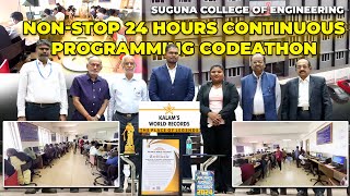 Non-Stop 24 Hours Continuous Programming Codeathon | Suguna College of Engineering