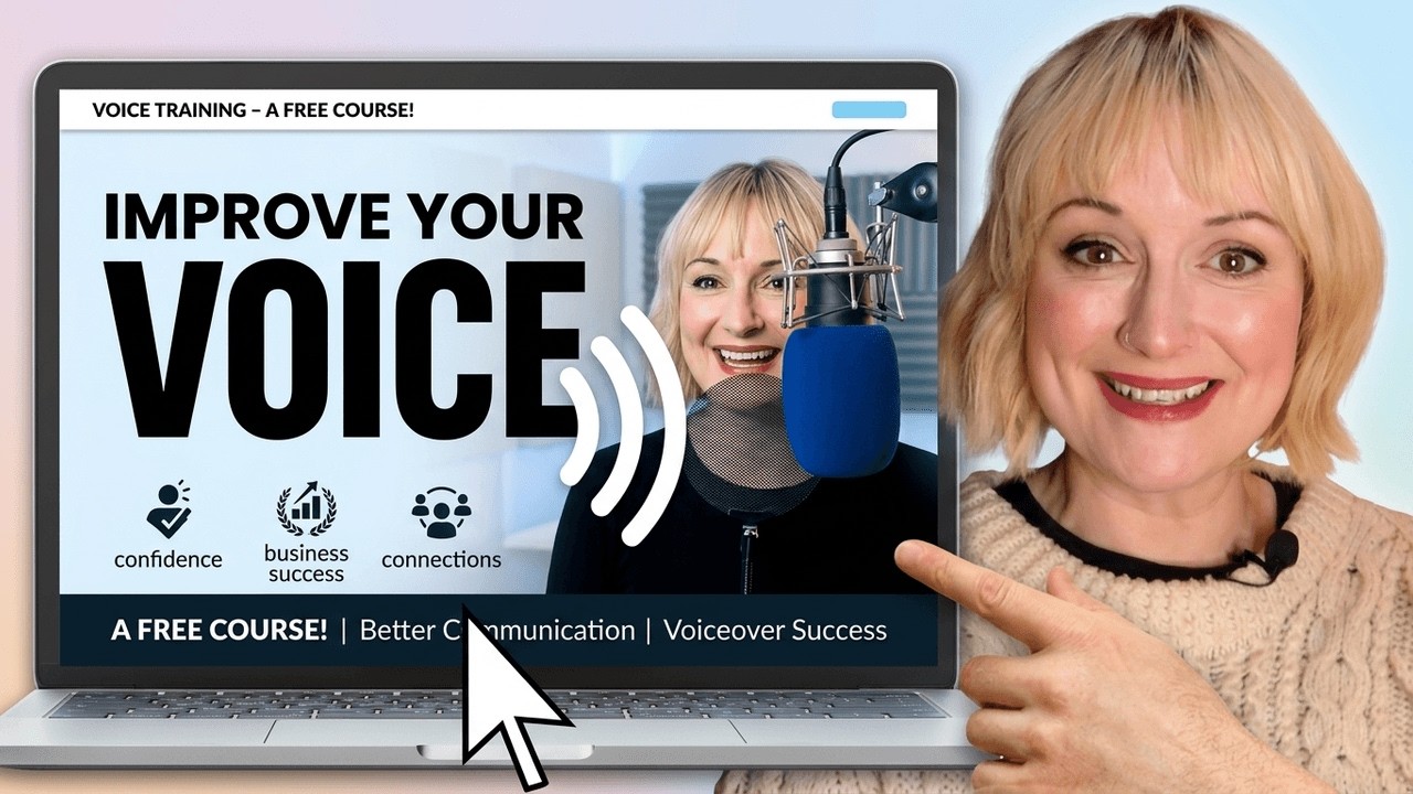 Voice Training (FREE COURSE) Then Make Money with your Voice 💰💰