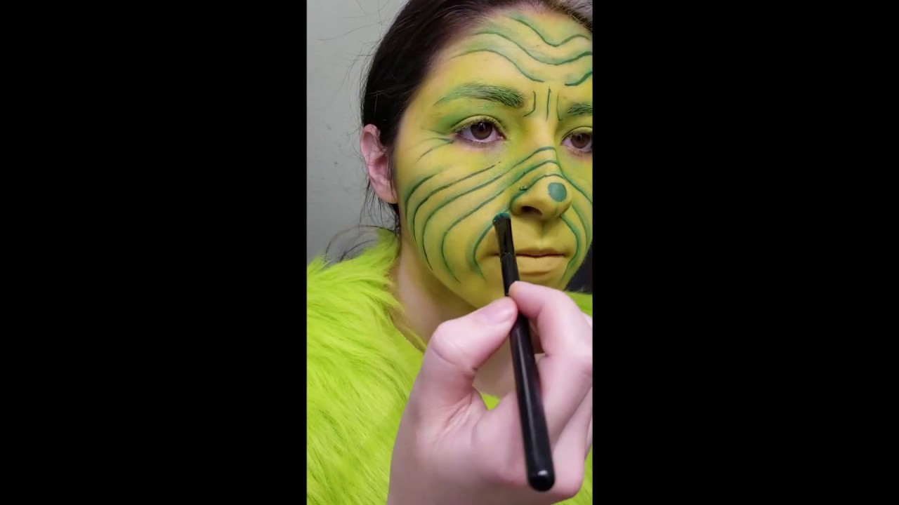 Grinch Makeup Tutorial 2019 YouTube
