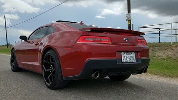Camaro SS muffler & resonator delete