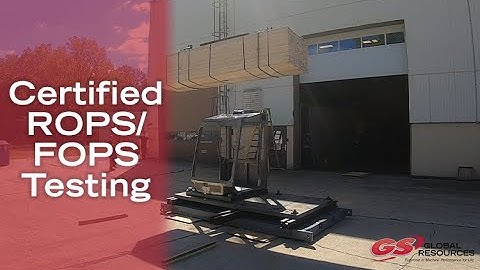 Tech Break: ROPS/FOPS Cab Testing