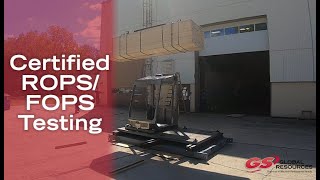 Tech Break: ROPS/FOPS Cab Testing
