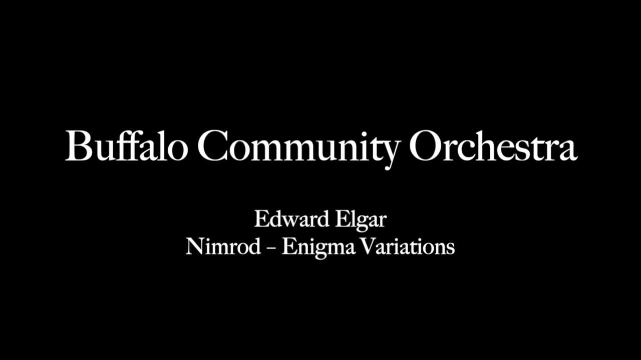 Watch Buffalo Community Orchestra Virtual Performance on YouTube Watch Buffalo Community Orchestra Virtual Performance on YouTube