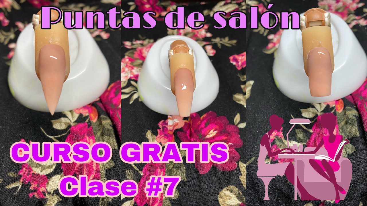 Clase #7 PUNTAS DE SALÓN Y SUS LIMADOS😱