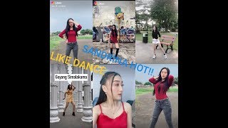 LIKE DANCE SANDRINA || SUPER LINCAH & HOT DUET VIRAL