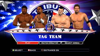 WWE SmackDown vs. RAW 2011 - Cryme Tyme vs. David Hart Smith &amp; Zack Ryder
