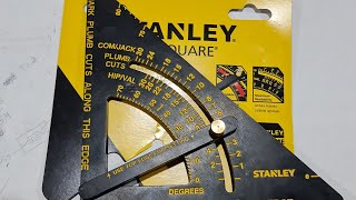 Stanley adjustable angle square