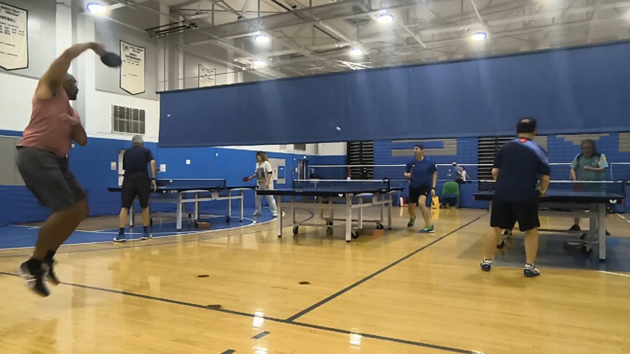 Flying Scorpion Table Tennis Strike