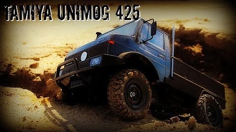 RC84Films: Tamiya Unimog 425 CC-01 First Run with sound
