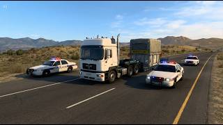 American Truck Simulator túlméretes fuvar Seattle -Everett