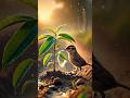 Beautiful AI Short Story of a Bird and a Plant #ai #youtubeshorts #shorts #viral #ytshorts