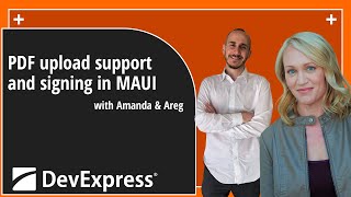 PDF upload support and signing in MAUI
Join Amanda and Areg as they will call Blazor web service controller endpoints from MAUI to retrieve PDF files and to upload signed PDFs for download in our Blazor app.
#devexpress #devexpress_maui PDF upload support and signing in MAUI
