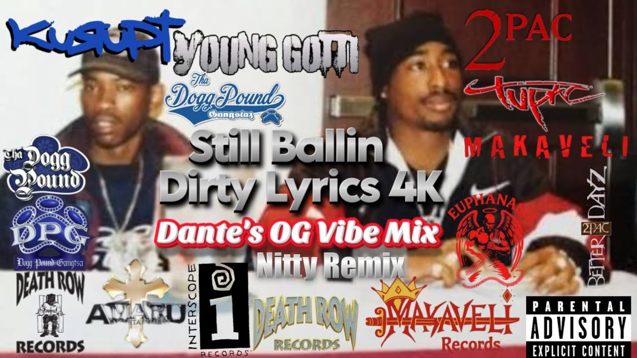 2Pac, Kurupt - Still Ballin' (OG Vibe Mix)(Dirty Lyrics)[High