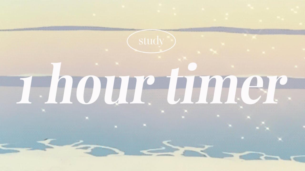 可愛い1時間タイマー　勉強用・作業用bgm 【1hour】　y2k/波　🎧🎶