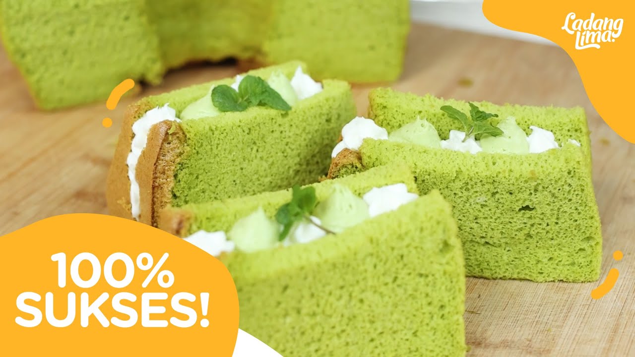 RESEP GLUTEN FREE CHIFFON CAKE PANDAN A LA DEVINA HERMAWAN