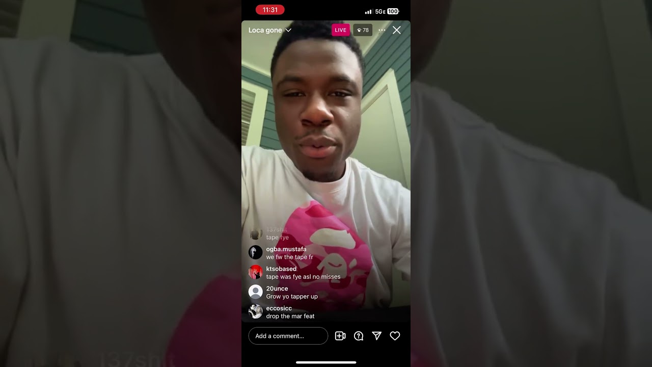 thr33 IG Live 6.27.25 paused