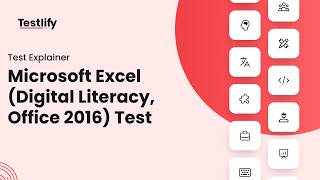 Microsoft Excel Digital Literacy, Office 2016 Test Testlify