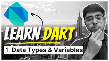 1. Tipe Data dan Variabel di Dart | Kursus Dasar Dart | Menjadi Pakar Dart