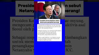 Presiden Korsel Sebut Netanyahu Penjahat Perang