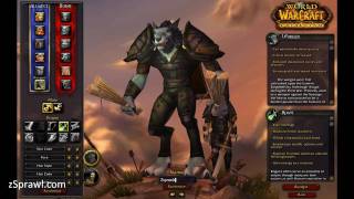 Female Worgen Sex Change [HD] - World of Warcraft Cataclysm