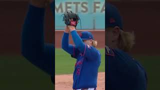 Carson Benge makes an INCREDIBLE diving catch! 🤩 #mets #mlb #baseball #mets #sports #highlights