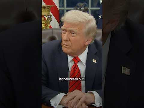 Trump: all hostages need to be returned by Saturday or "all Hell" will break loose