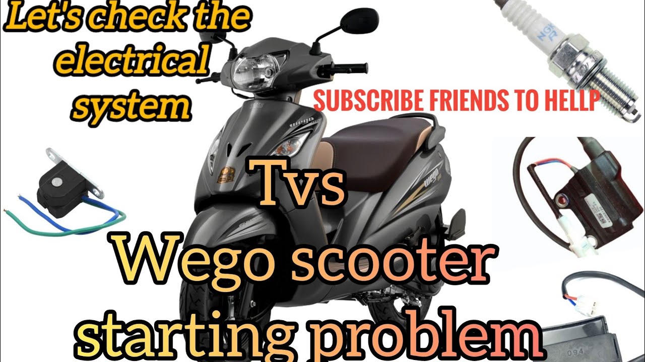 TVS WEGO SCOOTER STARTING PROBLEM | #TVSWEGO|#2025| @mr.mechanichome