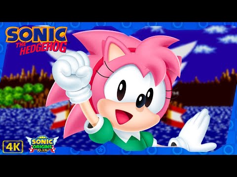 Sonic the Hedgehog (Origins Plus) ⁴ᴷ Full Playthrough (All Chaos Emeralds, Amy gameplay)