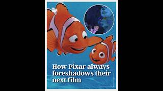 How Pixar always foreshadows their next movie... by giving hints in the movies #pixarmovies #pixar