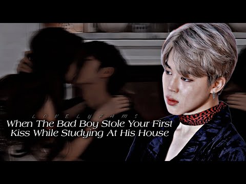 ᴡʜᴇɴ ᴛʜᴇ ʙᴀᴅ ʙᴏʏ sᴛᴏʟᴇ ʏᴏᴜʀ ғɪʀsᴛ ᴋ|ss ᴡʜɪʟᴇ sᴛᴜᴅʏɪɴɢ ᴀᴛ ʜɪs ʜᴏᴜsᴇ | Jimin ff Oneshot Soft Girl Ver