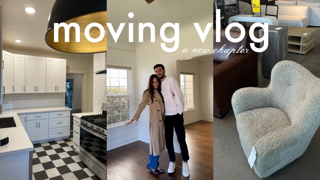 MOVING VLOG 🏠🤍 Moving into our First Home as Newlyweds, Apartment Tour ...