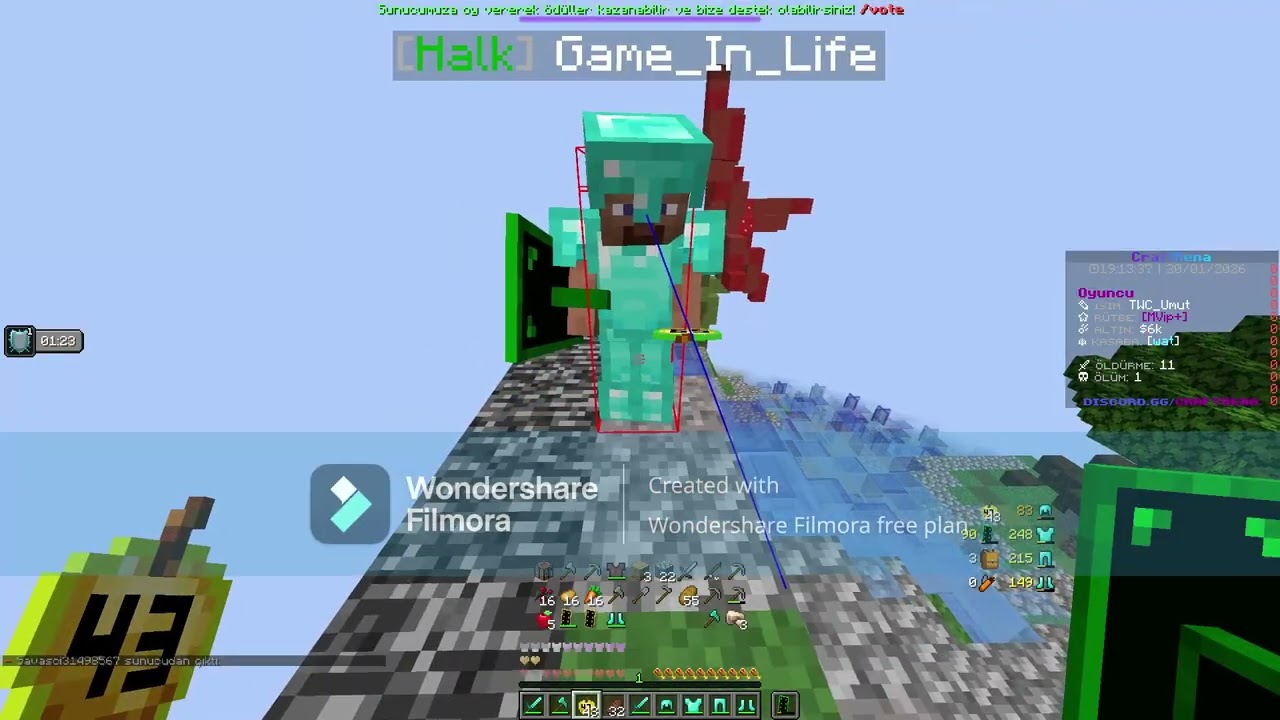 CRAFTRENA R4PE AĞIR NATO İÇERİR (ASLAN DOSTUM Game_In_Life İçin)