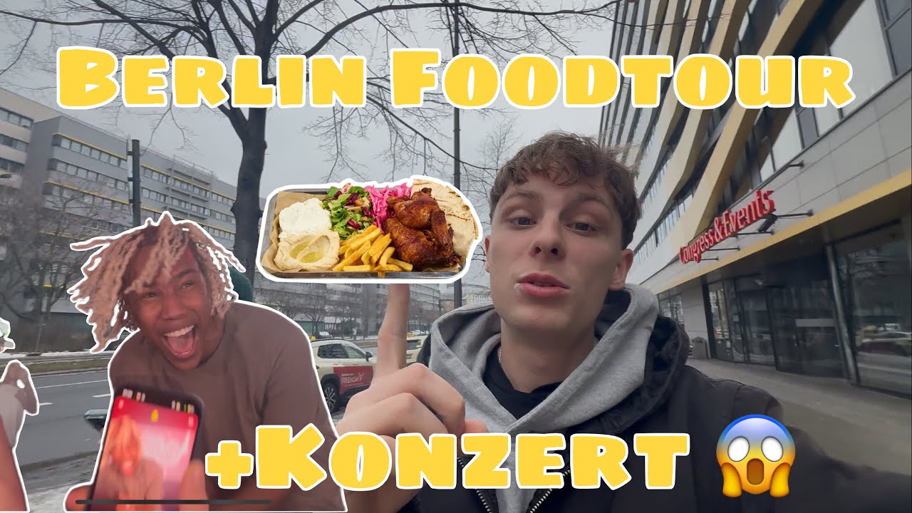 Foodtour durch Berlin + Rich Amiri Konzertvlog 😱