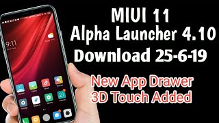 MIUI 11 Alpha Launcher With App Drawer Latest Update 4.10, Copy of Poco Launcher screenshot 5