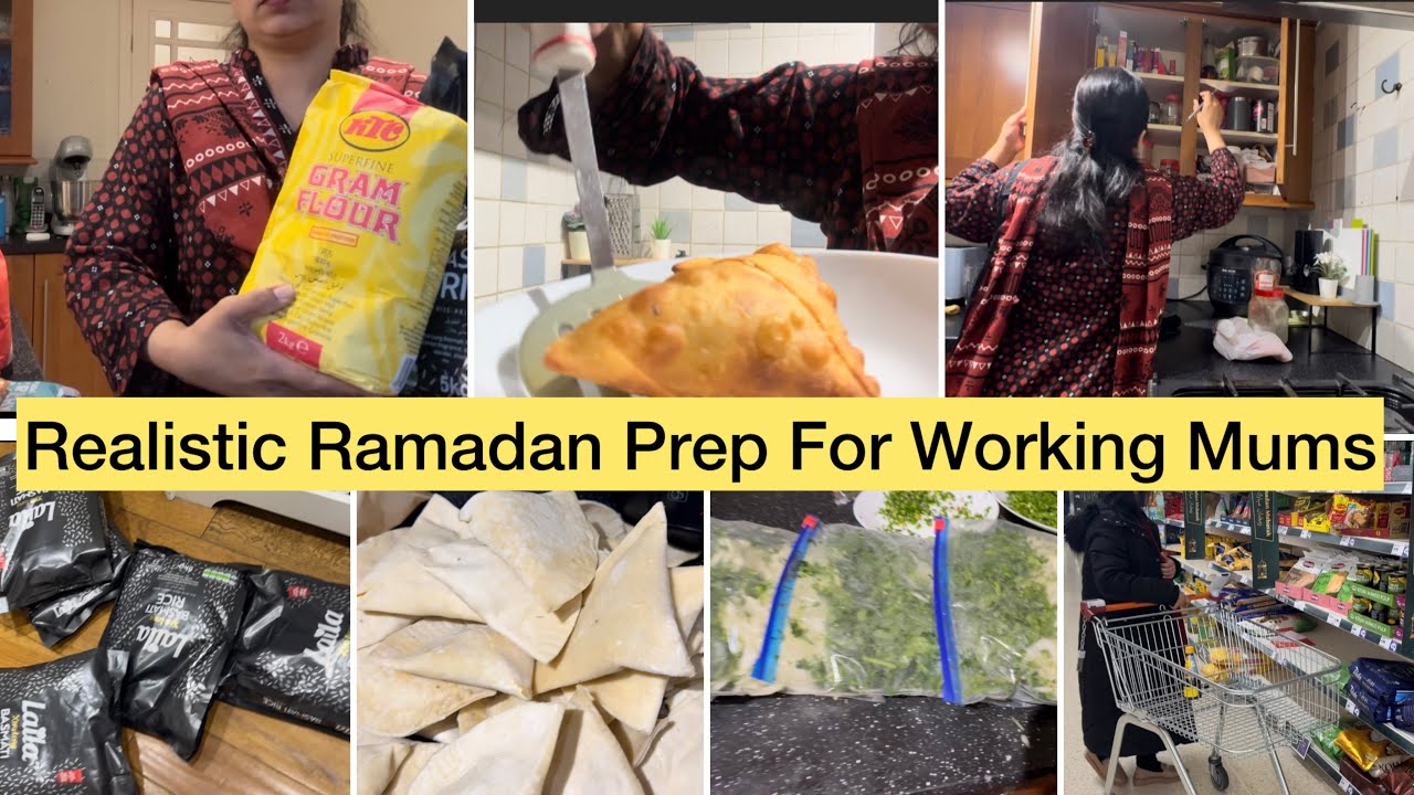 Ramadan Groceries | Pakora Samosa Done| Time Saving Ramadan Prep | Easy Prep And Tips