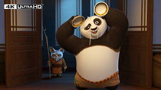 Po The Panda Is Called Into Action Kung Fu Panda 4K