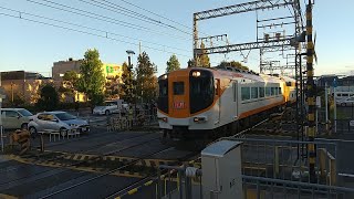 近鉄30000系V07編成の特急京都行き 寺田駅