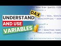 Understand VARIABLES and use them in DAX | Power BI