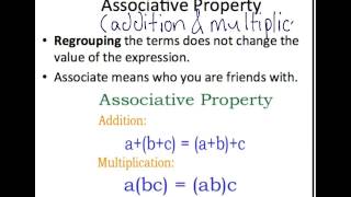 Commutative vs Associative Property 2