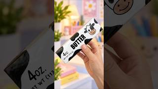 DIY Cow Butter Squishy #trending #tiktok #art #shorts #craft #squishy #papersquishy