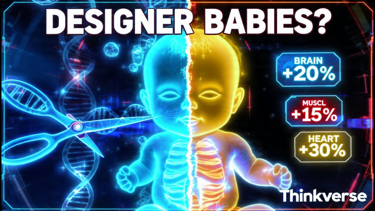 What If CRISPR Created Designer Babies? | Editing 6,000 Diseases Before Birth
