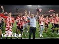 Players and fans celebrate as Athletic Club win Copa Del Rey to end 40-year trophy drought