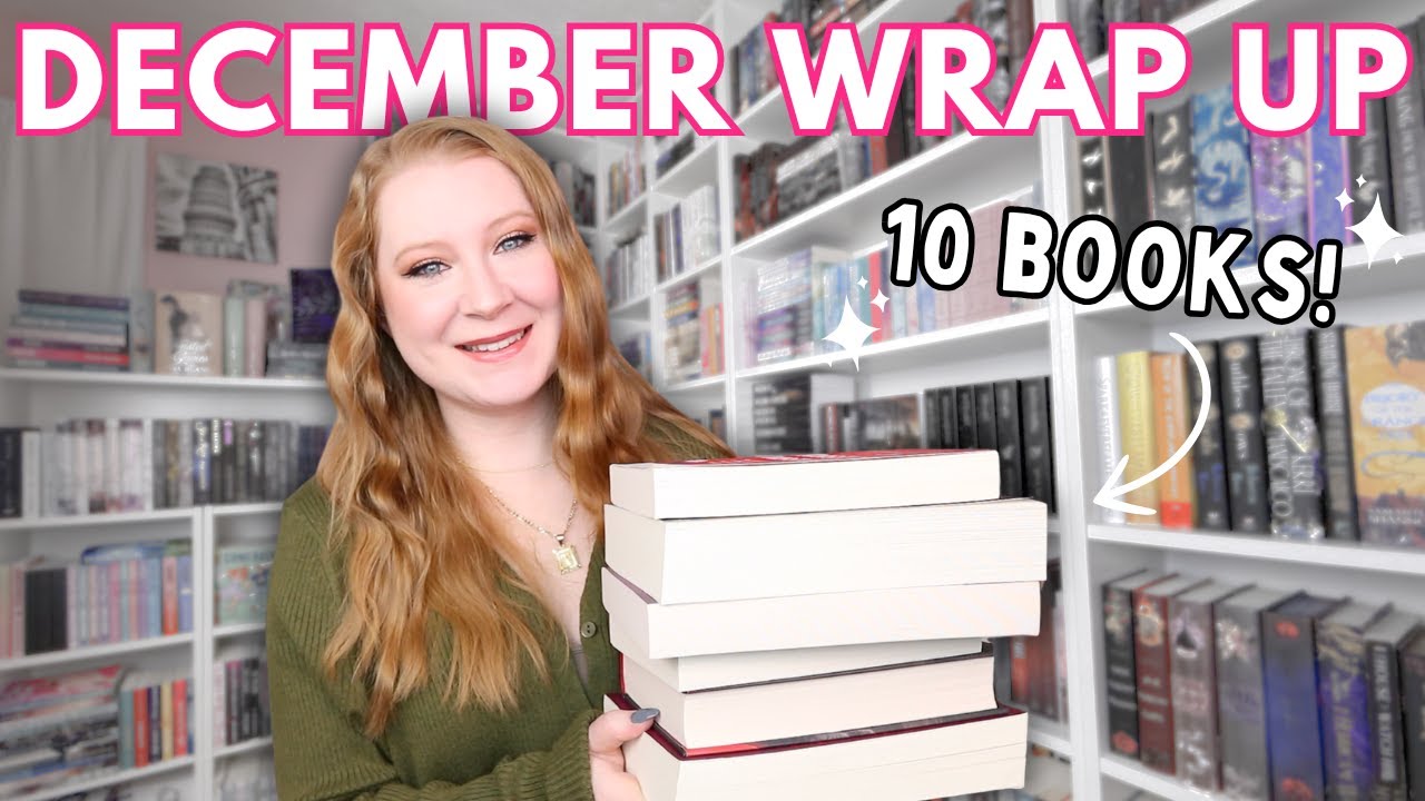 Все книги, которые я прочитала в декабре ❄️ 10 книг! | Итоги чтения за декабрь